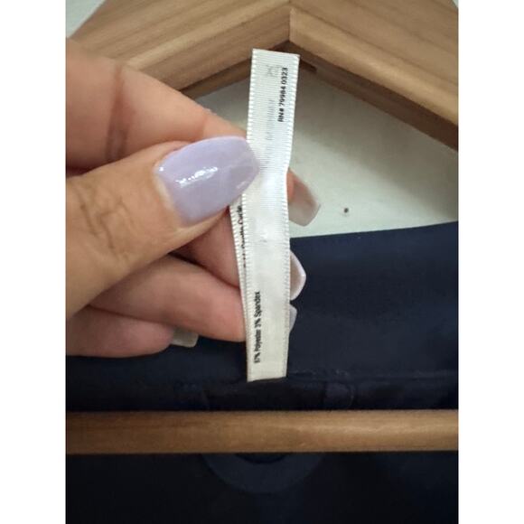 SOMA Intimates Satin Kimono Long Robe Mystical Blooms Rose Navy Women's L/XL - Picture 4 of 6